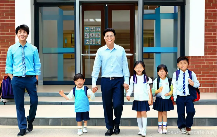 취학통지서와 학생 복지 제도 관련 이미지